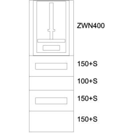 280324 Eaton SO-AFK-535 Sockel f.Polyester.Freiluftverteiler Produktbild