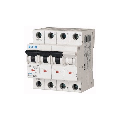 115381 Eaton FAZ-D63/3N Produktbild Front View L