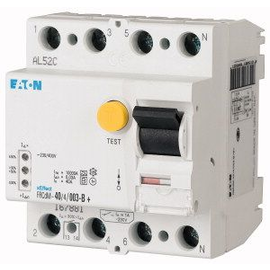 167884 Eaton FRCDM-25/4/03-G/B+ Fehlerstromschutzschalter Produktbild