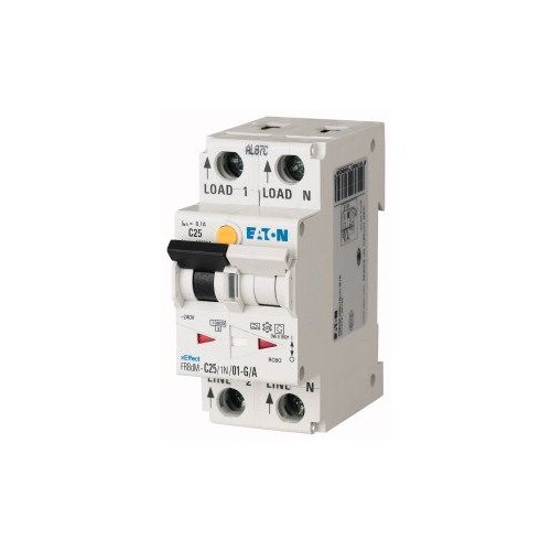 168255 Eaton FRBDM-C16/1N/001-G/A Elektronischer Kombischalter Produktbild Front View L