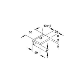 HSKS 10 Niedax Profilklemme Produktbild