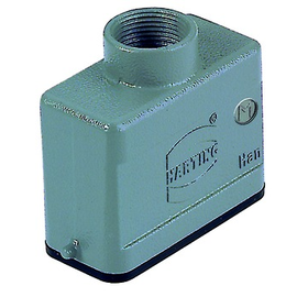 19200101440 Harting Han 10A-gg-M20 Tüllengehäuse gerader Kabelausgang 1xM20 Produktbild