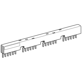 GV2G445 Schneider E Sammelschiene 4X45MM Produktbild