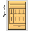 ED7ST2 ERA Zählerverteilereinsatz Steiermark bxhxt=916x1500x155mm, STEWEAG Produktbild