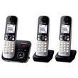 KX-TG6823GB Panasonic Telefon Schnurlos m. 2 zus. Mobilteilen Produktbild