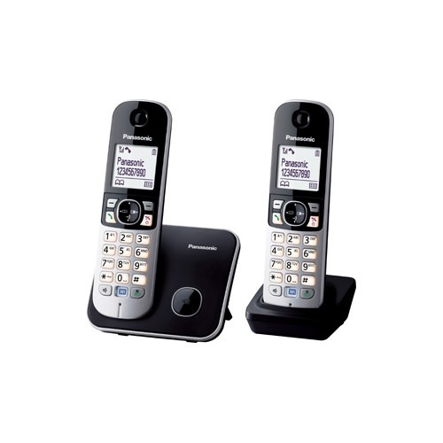 KX-TG6812GB Panasonic Telefon Schnurlos Telefon mit 2.tem Schnurlos Produktbild Front View L