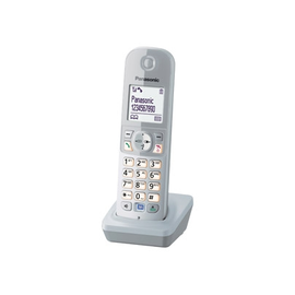 KX-TGA681EXS Panasonic Telefon Mobilteil silber Produktbild