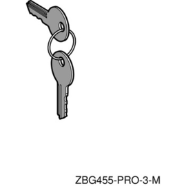 ZBG455P Schneider E. Schlüssel RONIS455 2 Stk. mit Schutzkappe Produktbild