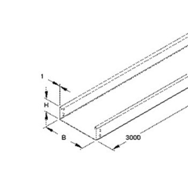 RLU60.100 Niedax Kabelrinne Produktbild