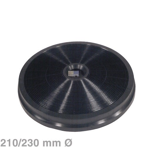 812026 Europart Kohlefilter rund Produktbild Front View L