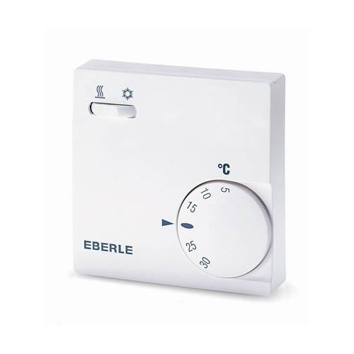 111170291100 EBERLE Thermostat 5-30°C 1WE, RTR-E6722, rw Produktbild Front View L