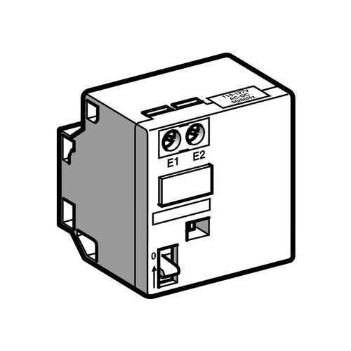 LA6DK20E Schneider Verklinkungsblock 48V Produktbild Front View L