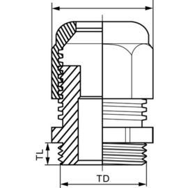 ISM71501 Schneider E. KABELVERSCHRAUBUNG IP68 M12 Produktbild