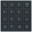 AMI10300-0057 TCS Tastaturmodul mit Codeschlossfunktion Schwarz eloxiert Produktbild