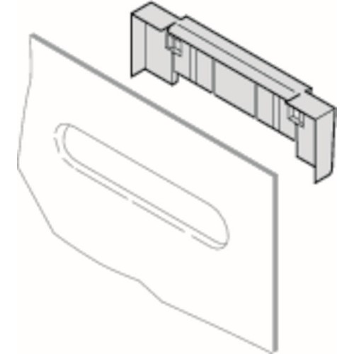 97-9-82165 RENZ Namensschildhalterung für Edelstahl Briefkästen Produktbild Front View L