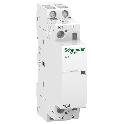 A9C22715 Schneider E Installationsschütz 16A,1OE+1S 230/240V iCT Produktbild Front View L