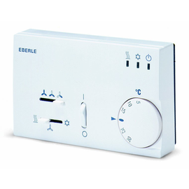 111770451100 EBERLE KLR-E 7004 Klimaregler 5...30°C, 1WE, 6A, Sch.E/A Produktbild front M