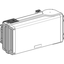 KNB50SN4 Schneider E. ABGANGSKASTEN 50A,5 POL. Produktbild front M