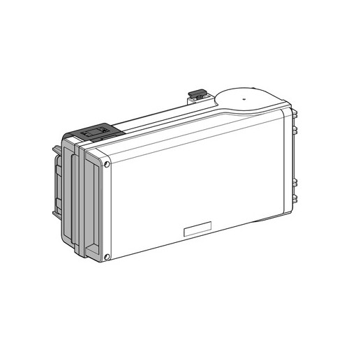 KNB50SN4 Schneider E. ABGANGSKASTEN 50A,5 POL. Produktbild Front View L