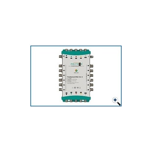 POLYTRON PSG 512 C P-SAT Kaskaden- Multischalter 5/12 Aktiv Produktbild Front View L