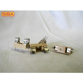 7100126. Siba G-Sicherungshalter offen 6,3A für Sicherungen 5x20 250V Produktbild