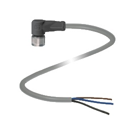 116450 Pepperl & Fuchs Kabeldose 3-pol. M12 mit 5m Kabel 3x0,34mm² Produktbild