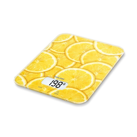 704.07 (0) Beurer KS19 lemon Küchenwaage mit Glasoberfläche bis max. 5kg Produktbild