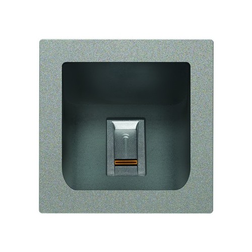 AMI10800-0010 TCS Fingerprintscanner- Modul, Silber eloxiert Produktbild Front View L