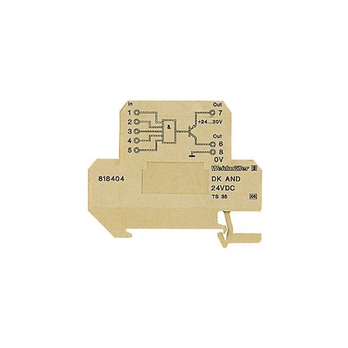 8184040000 WEIDMÜLLER DK AND 35 24VDC Logikmodul Produktbild Front View L