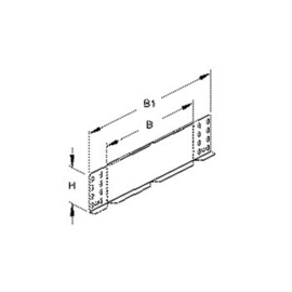 764600 Niedax RAW 110.300 Reduzier-/ Abschluss-/Winkelstück, 110x300mm Produktbild