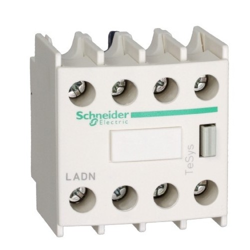 LADN22G Schneider E. HILFSSCHALTERBLOCK FRONTSEITIG EN 50012 Produktbild Front View L