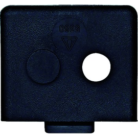 536061 MERTEN Doppeleinführung schwarz Produktbild front M