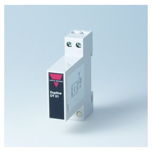 DT01 Carlo Gavazzi Dupline Leitungsabschlussmodul Produktbild Front View L