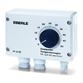 52483140000 Eberle TR 52483 Temperaturregler für Fernfühler AP IP54 Produktbild