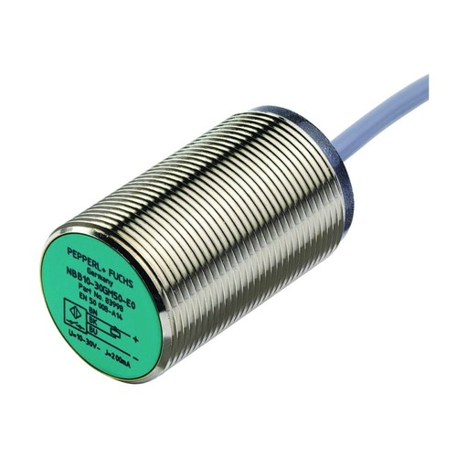 NBB10-30GM50-WS Pepperl & Fuchs induktiver Sensor 30mm 2m Kabel IP67 Produktbild Front View L