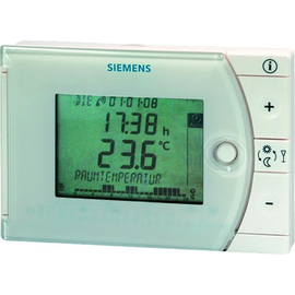 REV24DC SIEMENS Raumtemperaturregler LCD W7 2-Pkt Funkuhr Produktbild