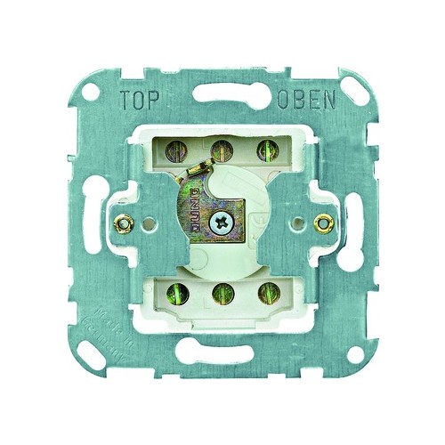 318501 MERTEN RolTastRaSchaEins 2p f.SchlZyl 10A/250V Produktbild Front View L