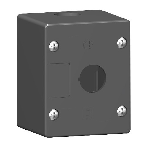 XALG01 Schneider E. Leergehäuse 1 Bohrung, rauhe Umgebung Produktbild Front View L