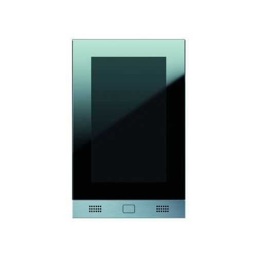 MEG6260-0307 Merten U.motion Client Touch 7 Zoll Android Panel Schwarz Produktbild Front View L