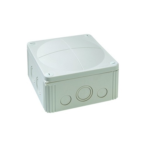 10060702 Wiska Combi 1010/leer FR- Abzweigdose IP66 140x140x82 Produktbild Front View L