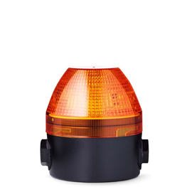 440101408 AUER NES LED-Dauer/Blinkleucht orange 24-48 V AC/DC, schwarz Produktbild