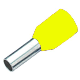 161748 Eltropa Aderendhülse mit Isolation, 6qmm, L12mm, gelb Produktbild
