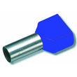 701581 Eltropa Twin-Aderendhülse mit Isolation, 2x2,5qmm, L10mm, blau Produktbild