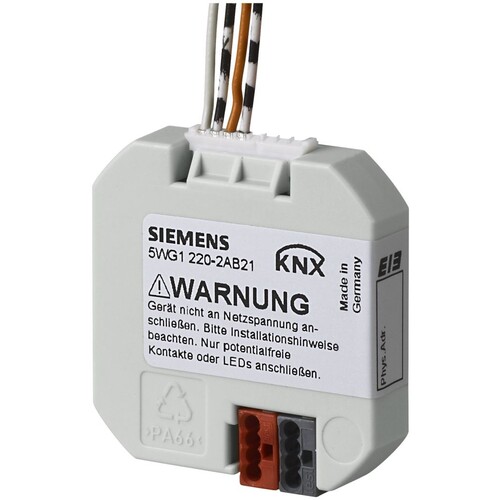 5WG1220-2AB21 Siemens UP 220/21 2X IN / OUT I/O-TASTERSCHNITTSTELLE 2-FACH Produktbild