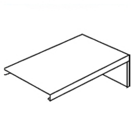 349153 Niedax ES4060.3 Endstück 40X62mm Produktbild front M