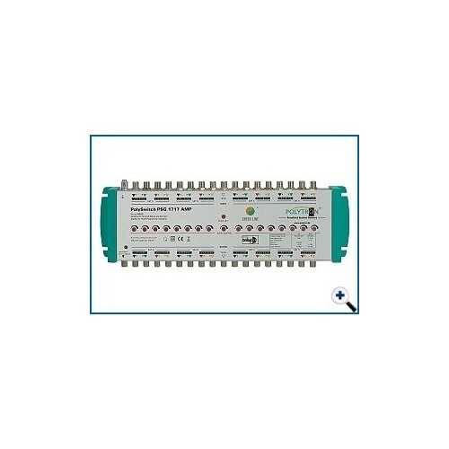 205200 Pötzelsberger Polytron PSG 1717 AMP Linien-Verstärker 17/17 NT,SAT Produktbild Front View L