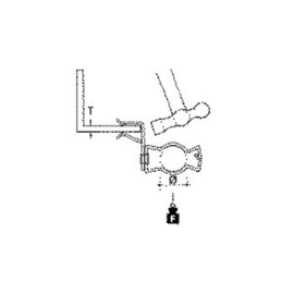 749201 Niedax AH1420-GM2632 E-Klips Flanschkralle mit Rohrclip Produktbild