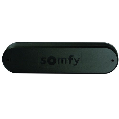 9013847 SOMFY Eolis 3D WireFree RTS schw Funk Windsensor schwarz Produktbild Front View L