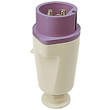 10216 WALTHER NORVO Stecker 16A 2P 42V 10h IP44 mit Trompetenverschraubung Produktbild