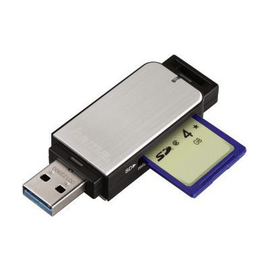 2.01.450.40209 Hama Kartenleser SD/microSD USB Produktbild